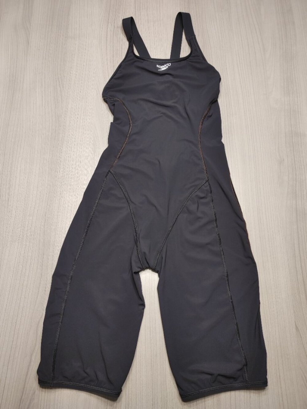 Women's Speedo PowerPLUS Kneeskin Swimsuit Size 10/36 - Picture 2 of 5